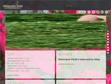 Tablet Screenshot of hermannpark.org